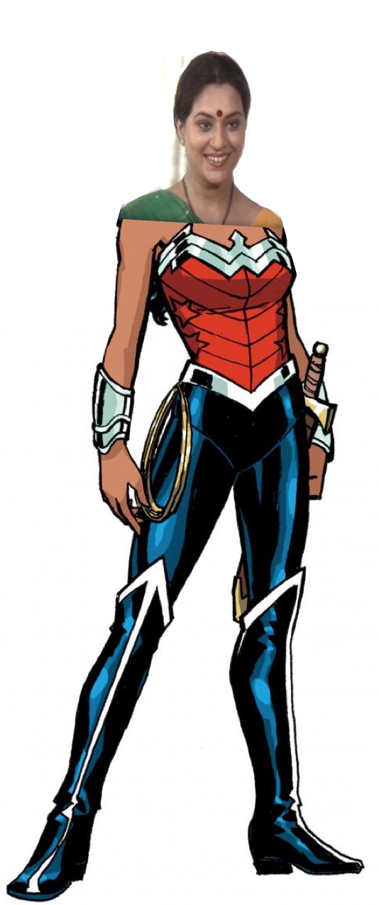 Partial Inspiration for my female super hero – Rajani
